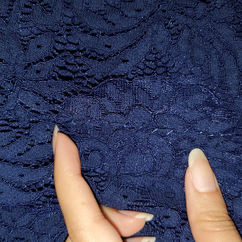 5 for $25 | Rafaella Floral Lace Crochet Neck Quarter Sleeve Blouse *Slight Flaw - Picture 10 of 10